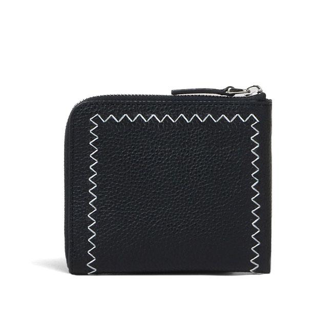 MARNI マルニ ロゴ刺繍 ジップアラウンド レザーウォレット PFMI0095Q2
