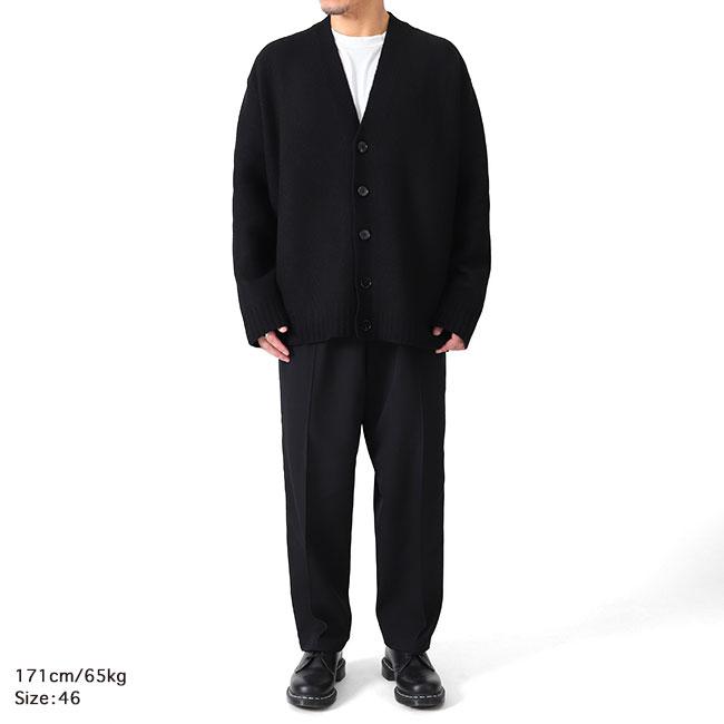 JIL SANDER ジルサンダー ウール カーディガン J22HP0005 J14506 黒