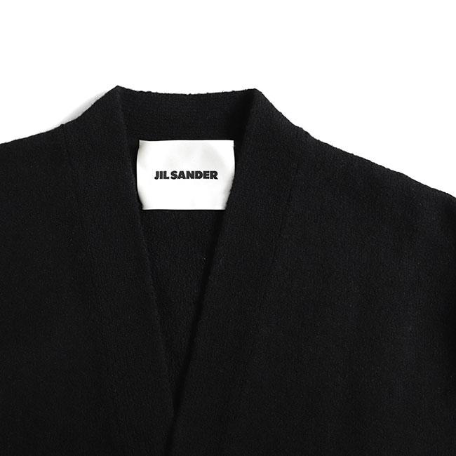 JIL SANDER ジルサンダー ウール カーディガン J22HP0005 J14506 黒