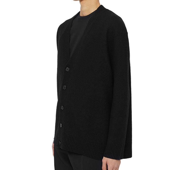 JIL SANDER ジルサンダー ウール カーディガン J22HP0005 J14506 黒