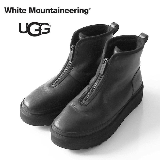 UGG WHITE Mountaineering ムートンブーツ 黒 【超美品】UGG x White