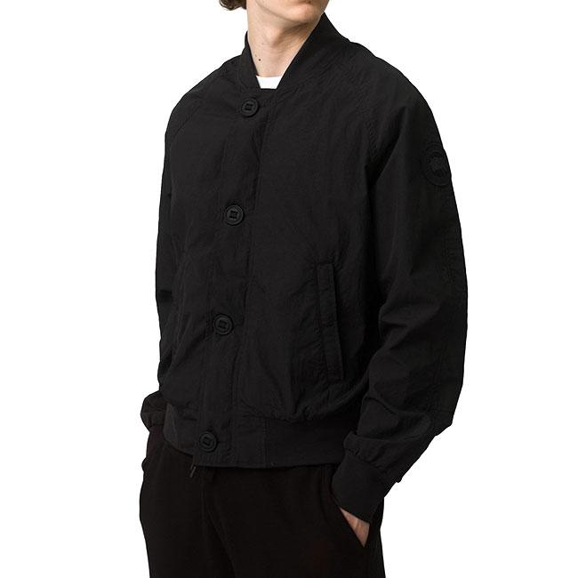 【極美品/現行】カナダグース　ナイロン　ボンバージャケット ブラックレーベル　L CANADA GOOSE BLACK LABEL カナダグース ブラックレーベル