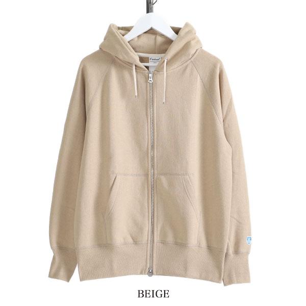 ORCIVAL（オーシバル） フレンチテリー フルジップ スウェットパーカー