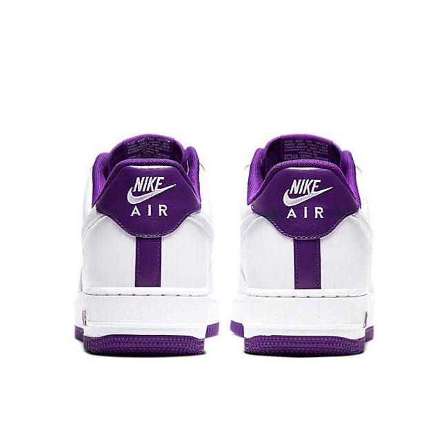 NIKE ナイキ エアフォース1 CJ1380-100 Air Force 1 白紫 スニーカー 