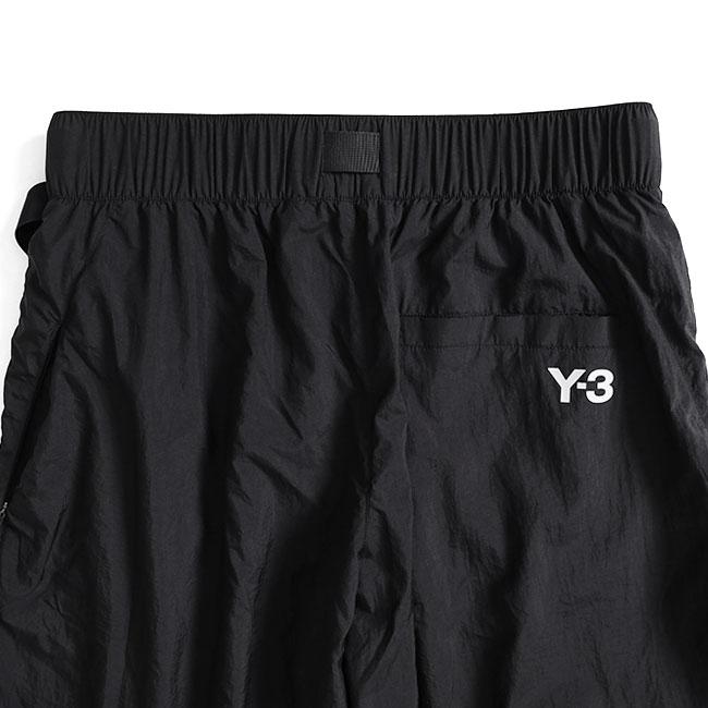 Y-3 ワイスリー 3ストライプス ナイロンパンツ JD5998 ナイロンタフタ 黒 メンズの画像
