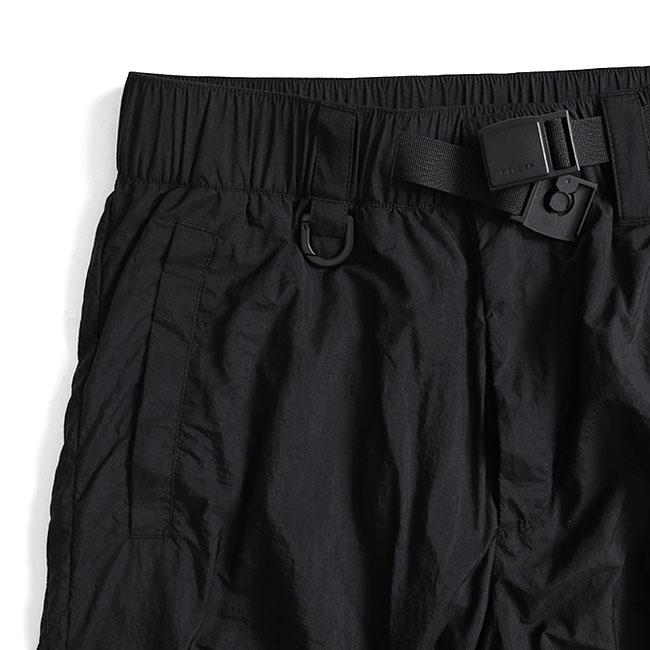 Y-3 ワイスリー 3ストライプス ナイロンパンツ JD5998 ナイロンタフタ 黒 メンズの画像