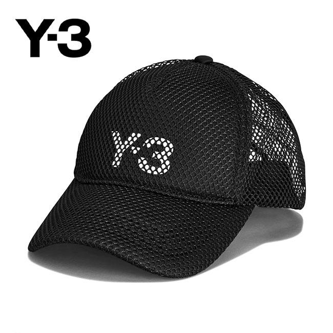 Y-3 ワイスリー メッシュキャップ JP1140 帽子 黒 メンズ レディース