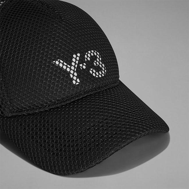 Y-3 ワイスリー メッシュキャップ JP1140 帽子 黒 メンズ レディース