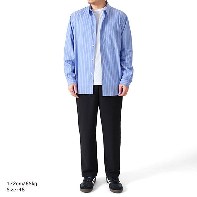 Still By Hand スティルバイハンド ブロード ストライプシャツ SH00221