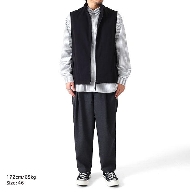 Still By Hand スティルバイハンド コットンリネン スタンドカラー