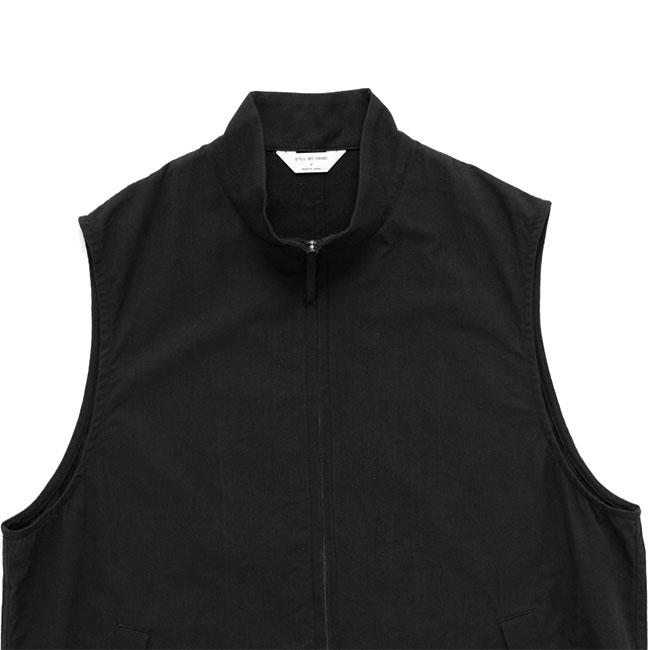 Still By Hand スティルバイハンド コットンリネン スタンドカラー