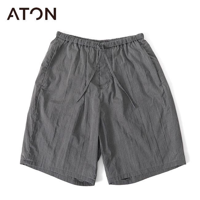 ATON エイトン リモンタナイロン イージー ワイドショーツ PRAGNM0303