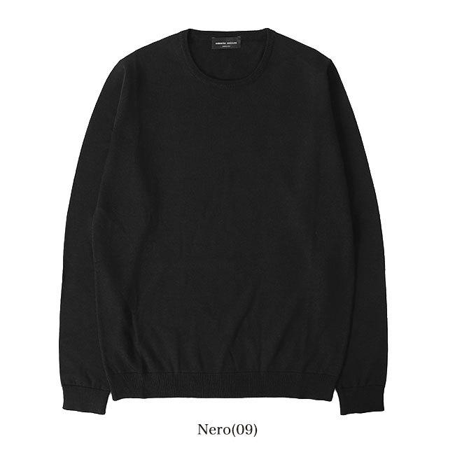 Roberto Collina ロベルトコリーナ メリノウール ハイゲージ クルー