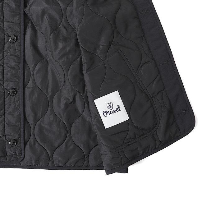 ORCIVAL◆コットンキルトカラーレスジャケット eb193f6db7614d6e84d0b94108e40b