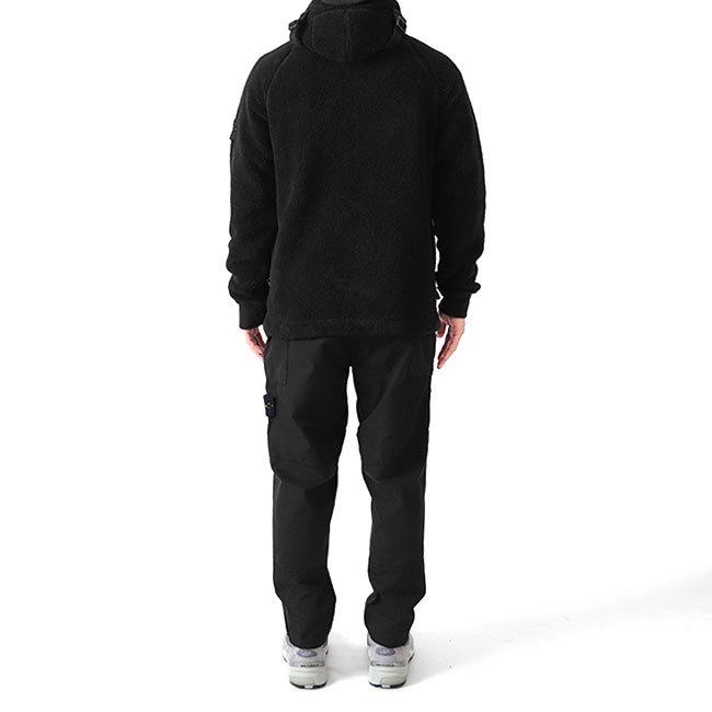 Stone Island ストーンアイランド コットンパイル ボア フード Stone Island ストーンアイランド コットンパイル ボア フード