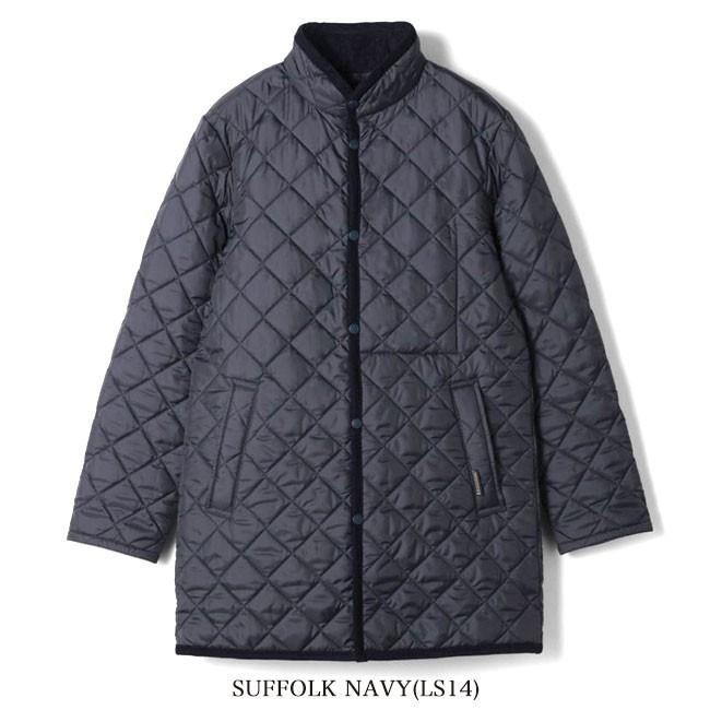 【希少】LAVENHAM ラベンハム ウールコート　キルティング　ネイビー　40 LAVENHAM ラベンハム WOOL BRUNDON ブランドン ウール