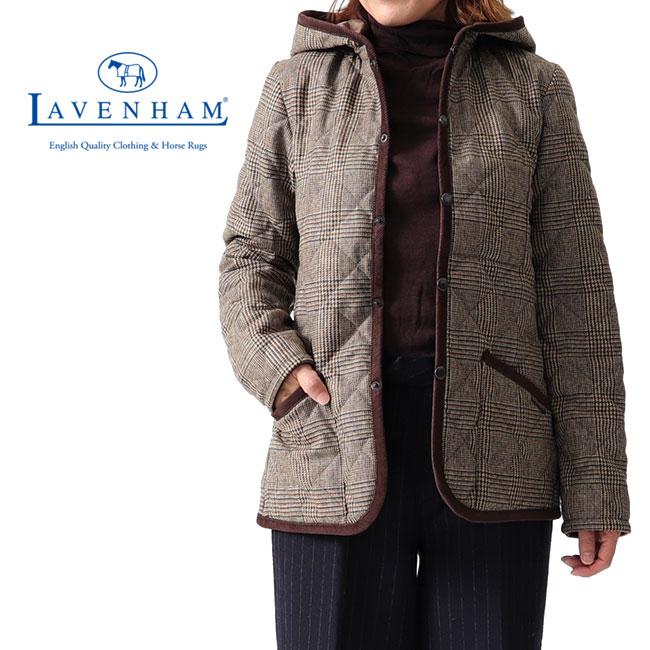 LAVENHAM ラベンハム CRAYDON クレイドン グレンチェック ショート丈