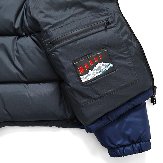 [TIME SALE] MARNI マルニ リップストップナイロン スタンドカラー ダウンジャケット PIMU0013QS UTN877 メンズの画像