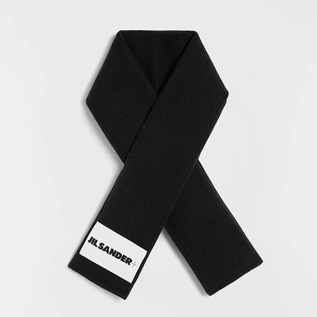 [SALE] JIL SANDER+ ジルサンダープラス ロゴ入り ダブルフェルトウール スカーフ J47TE0116 J40020 マフラー メンズ レディースの画像