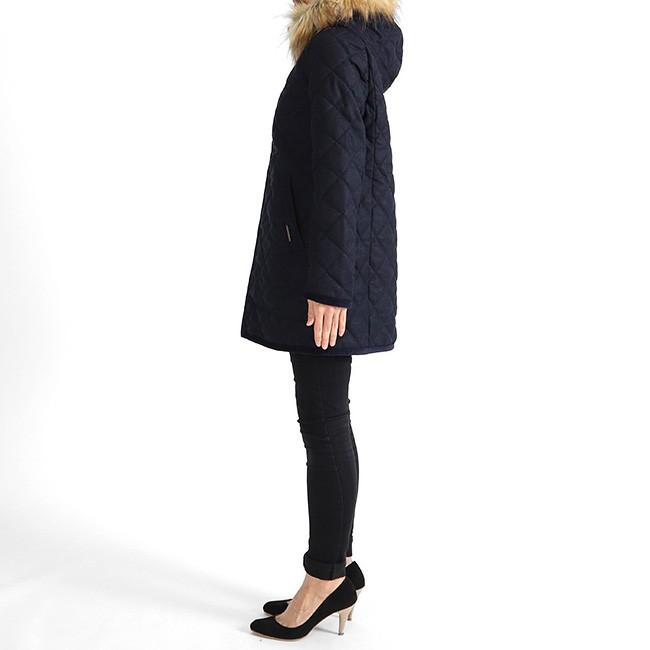 美品☆ ラベンハム キルティングコート 裏地ファー仕様 楽天市場】LAVENHAM ラベンハム LOUND ラウンド 裏ファー ノーカラー