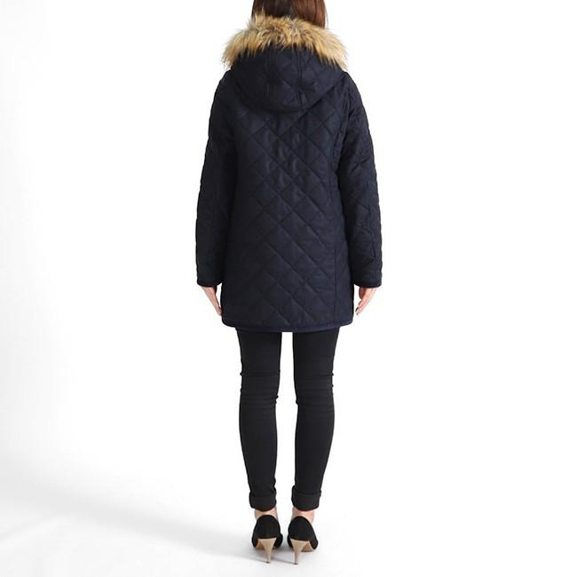 LAVENHAM ラベンハム SYLEHAM サイルハム ファー付き フランネル