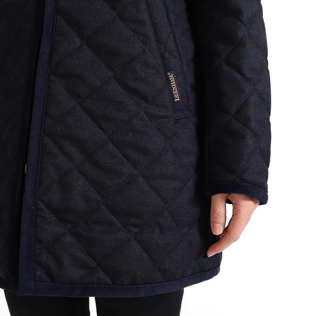 LAVENHAM（ラベンハム） SYLEHAM サイルハム ファー付き フランネル