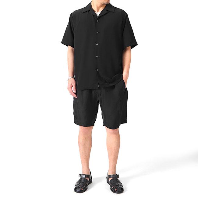 RAINMAKER レザーショートパンツ　ショーツ RAINMAKER レインメーカー ブレイデッド トリム ドウギショーツ RM231