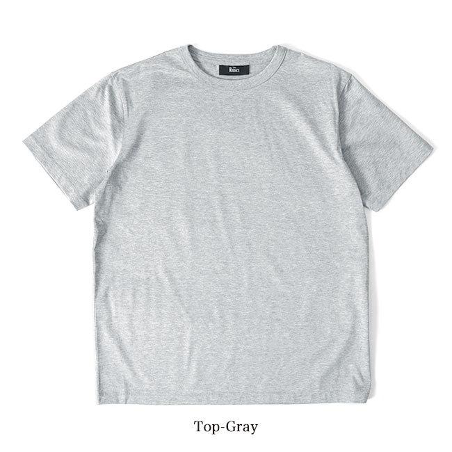 【新品】THE RERACS THE T-SHIRT グレー 48 THE RERACS ザ リラクス ディオラマコットン Tシャツ RECS-214 半袖T