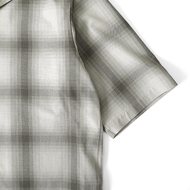 THE RERACS ザ リラクス オープンカラー チェックシャツ REBL-181 半袖