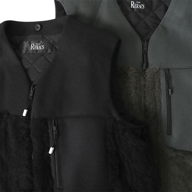 THE RERACS ザ リラクス ライナー付き ロング モッズコート RECT THE RERACS ザ リラクス ライナー付き ロング モッズコート RECT