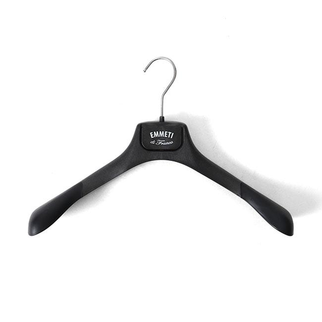 EMMETI エンメティ SANDRO サンドロ ナッパレザー × ジャージージャケット 黒 メンズの画像