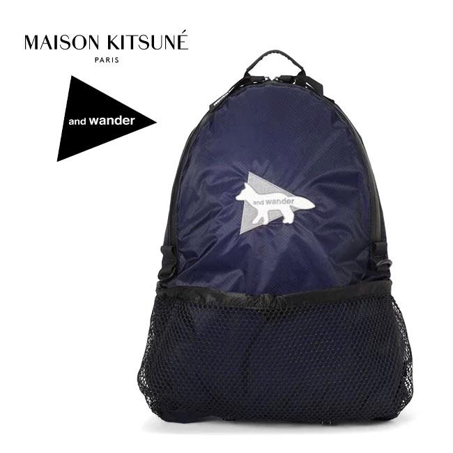 and wander Maison Kitsune アンドワンダー メゾンキツネ MAISON KITSUNÉ × and wander 初コラボレーション | st company