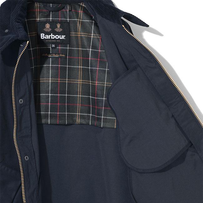 Barbour バブアー OS TRANSPORTER トランスポーター ピーチスキン ノンオイルドジャケット MCA0931 ノンワックス メンズ レディースの画像