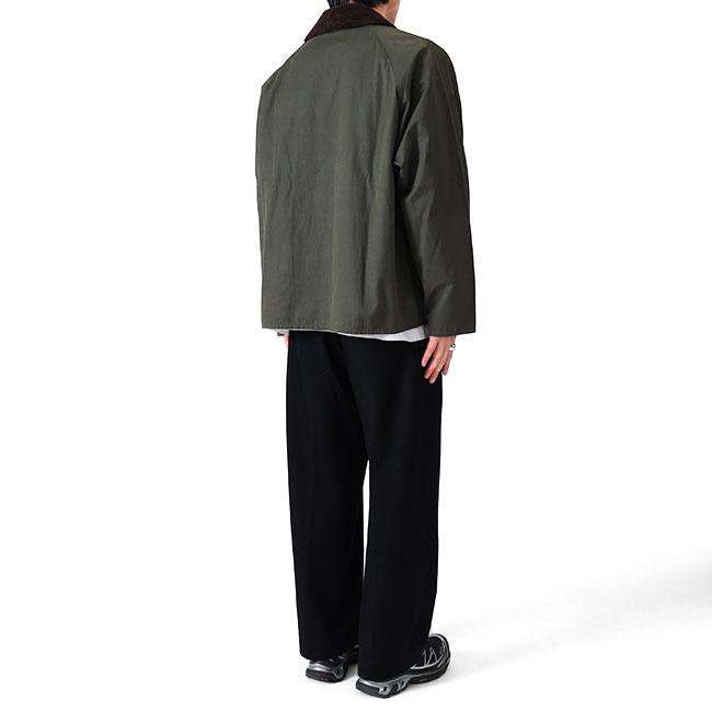 Barbour バブアー OS TRANSPORTER トランスポーター ピーチスキン ノンオイルドジャケット MCA0931 ノンワックス メンズ レディースの画像