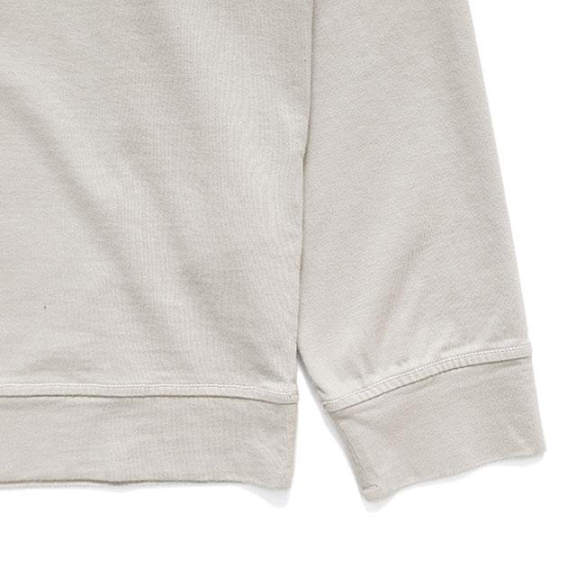 STONE ISLAND ストーンアイランド ガーメントダイ スウェットシャツ 6100057 灰色 グレー 長袖Tシャツ ロンT メンズの画像