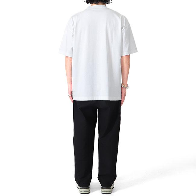 ATON エイトン スーピマコットン オーバーサイズ Tシャツ 0030 半袖T