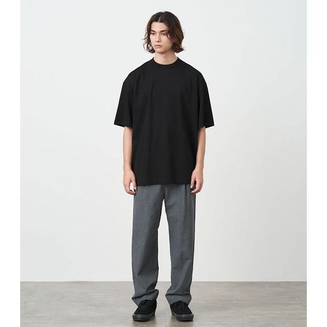 ATON エイトン スーピマコットン オーバーサイズ Tシャツ 0030 半袖T