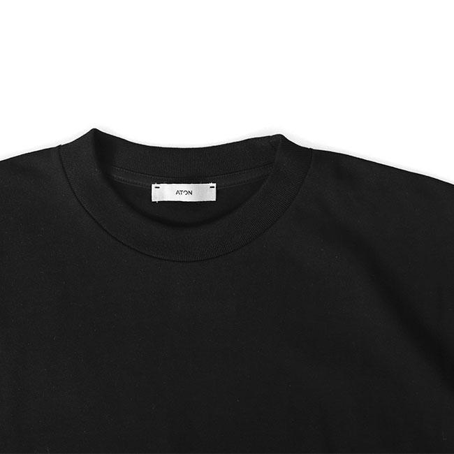 ATON エイトン スーピマコットン オーバーサイズ Tシャツ 0030 半袖T