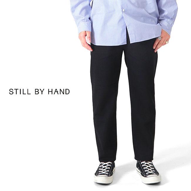 STILL BY HAND スティルバイハンド ワンタック テーパード デニム