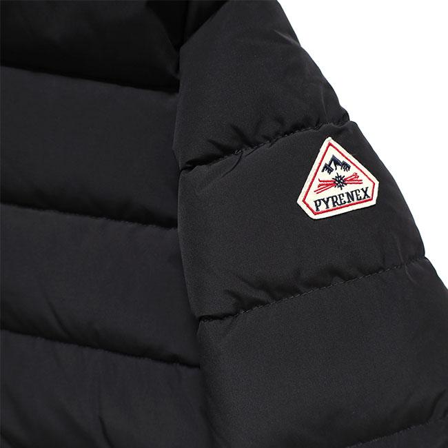 PYRENEX ピレネックス SERRES セール Aライン ダウンコート HWY050 フード付き レディースの画像