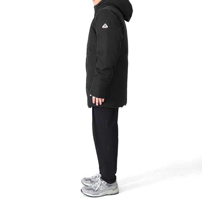 PYRENEX ピレネックス PAU ポー ギャバジン フーデッド ダウンコート