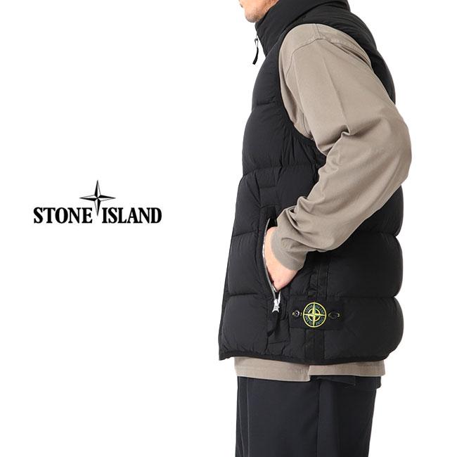 Stone Island ストーンアイランド ガーメントダイ ナイロンタフタ スタンドカラー ダウンベスト 7915G1428 黒 メンズ :  t07092309 : Golden State - 通販 - Yahoo!ショッピング