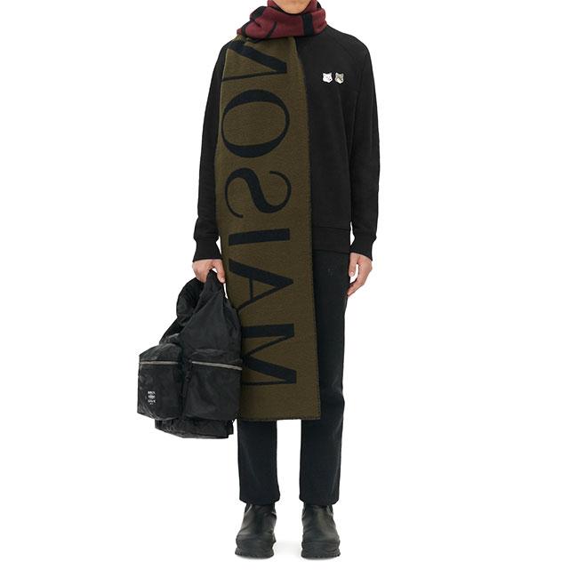 Maison Kitsune メゾンキツネ モノクローム ダブルフォックス