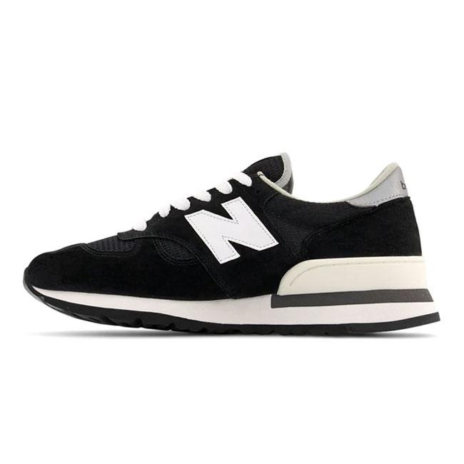 New Balance ニューバランス USA製 M990BK1 スニーカー 黒白 モノクロ
