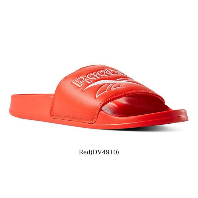 メタリック Vロゴ コルネリーエンブロイダリー スライドサンダル フューリースライド / FURY SLIDE （ムーンストーン） -Reebok