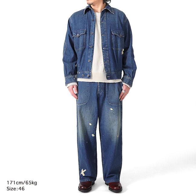 Margiela デニム　カバーオール　マルジェラ　ヴィンテージディストレスト Maison Margiela メゾンマルジェラ ビンテージ ディストレスト