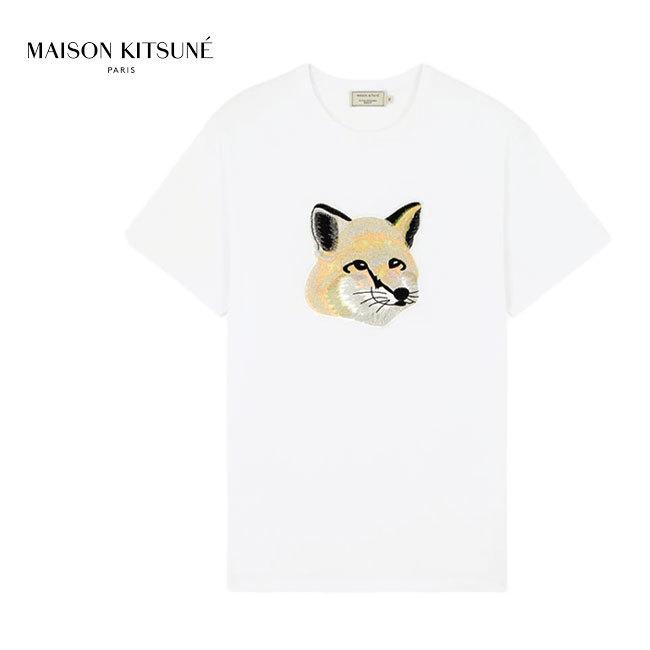 Maison Kitsune メゾン キツネ ビッグ パステルフォックスヘッド ロゴTシャツ EM00153KJ0010 半袖Tシャツ メンズ  レディース Golden State - 通販 - PayPayモール