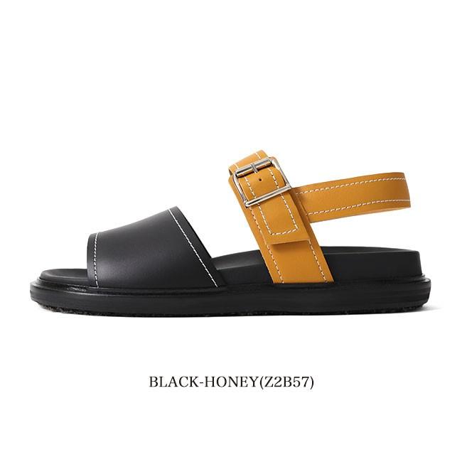 Time Sale Marni マルニ マルチカラー レザー ストラップサンダル Samr000501 Lv817 メンズ Golden State 通販 Paypayモール