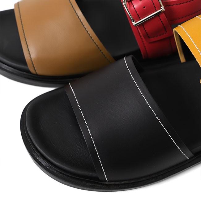 TIME SALE] MARNI マルニ マルチカラー レザー ストラップサンダル 
