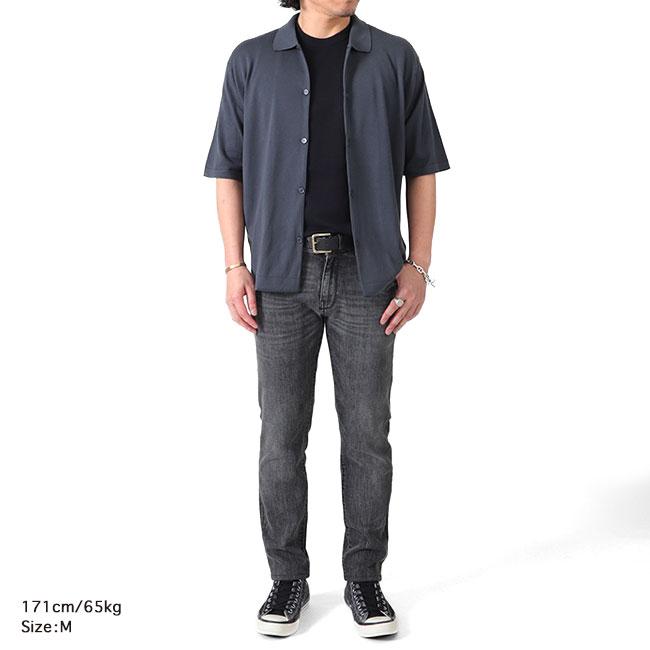 日本企画 JOHN SMEDLEY ジョンスメドレー 30G ポロカラー ニットシャツ